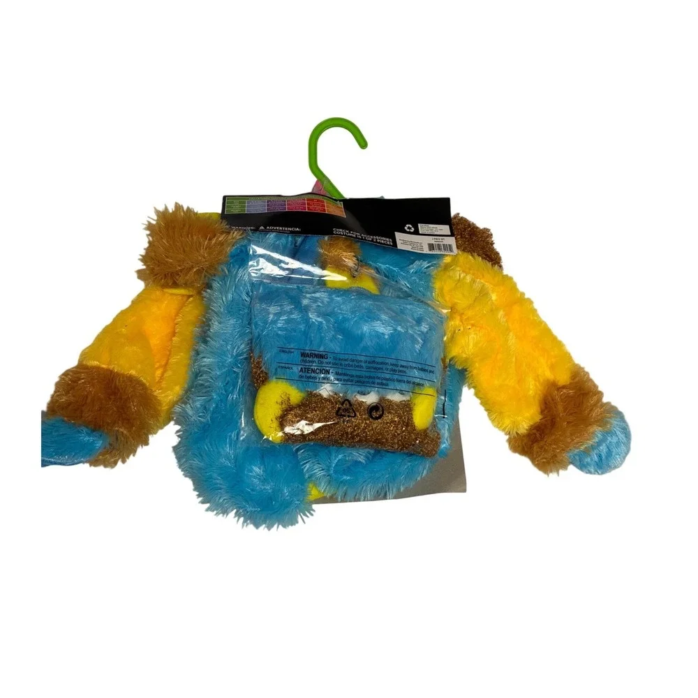 Noah's Ark Collection Blue Monster Infant Costume 12-18 Months 2-Piece Set NWT